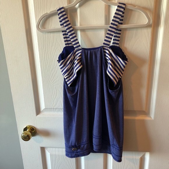 Lululemon Run: Back On Track Tank sz 4 - Picture 3 of 9